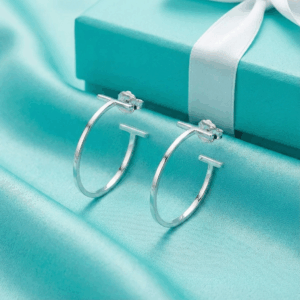 Tiffany Wire Hoop Earrings